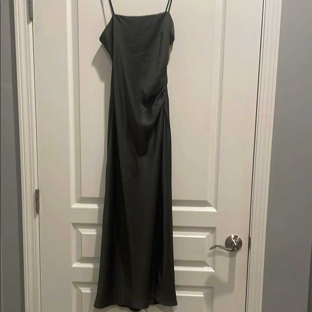 Maxi Slip Dress with Spaghetti Straps for Cocktail